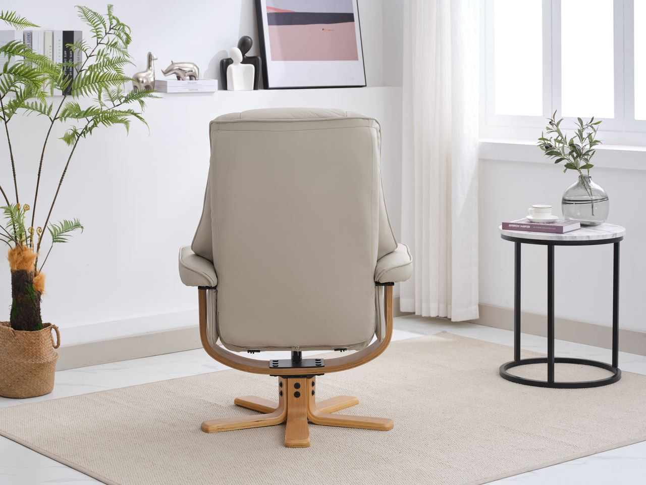 Alliance Globale du Mobilier Chaise Sardaigne en Cuir de Champignon - 4