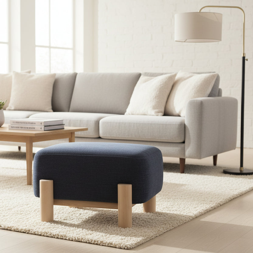 Husby Pouf en Willow Pacific