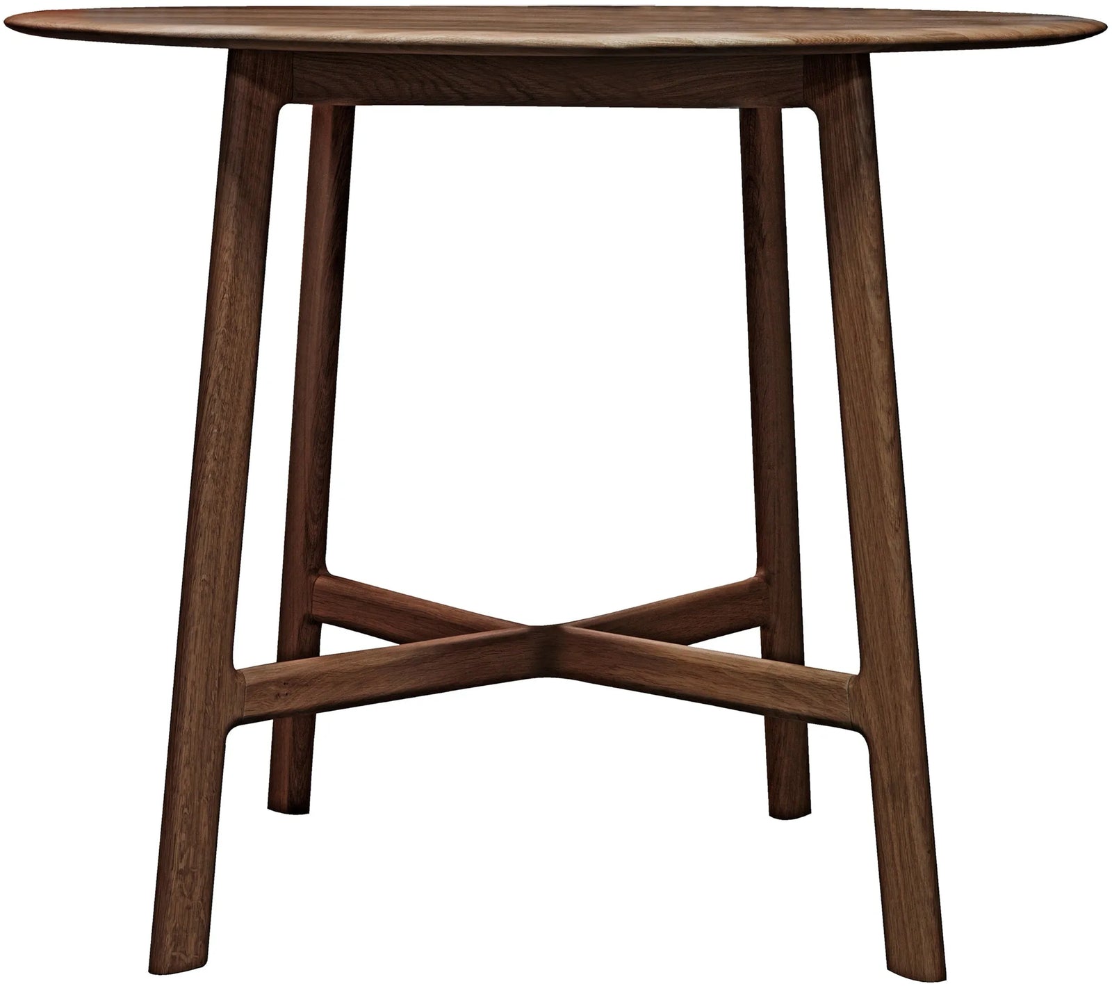 Madrid Round Dining Table in Walnut - 5