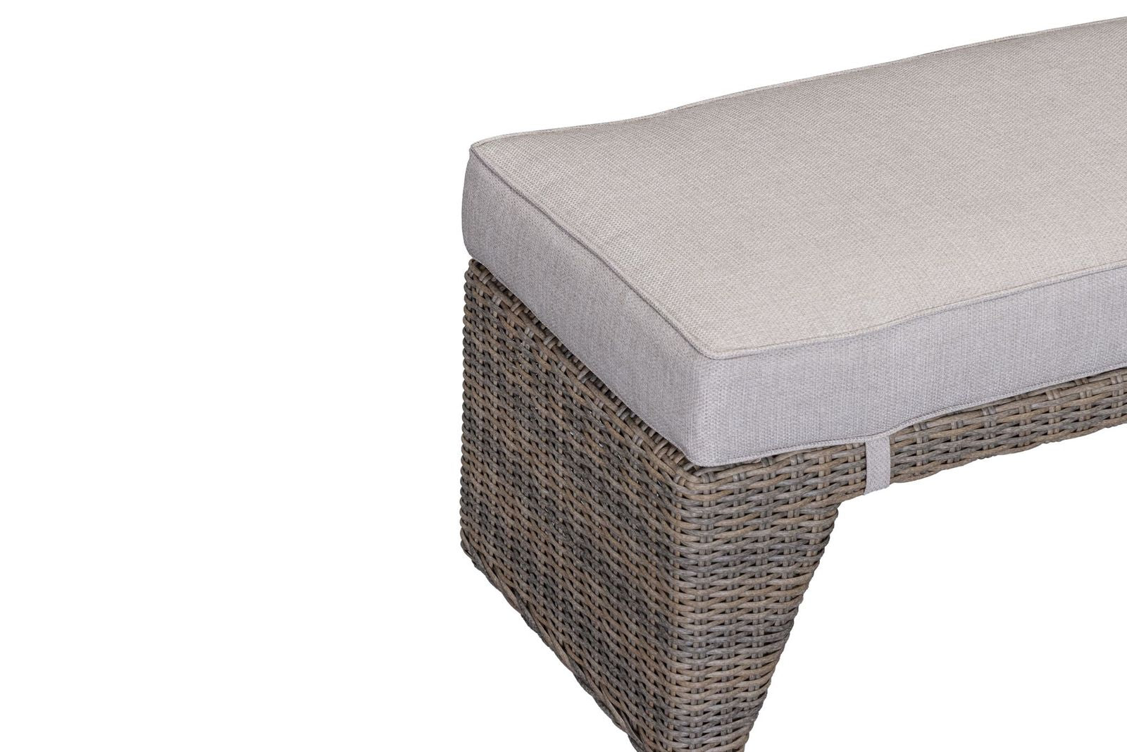 Set de banquettes d'angle Bermuda en tressage naturel - 5