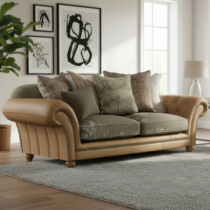 Montana Midi Sofa in Atacama Nutmeg Leather
