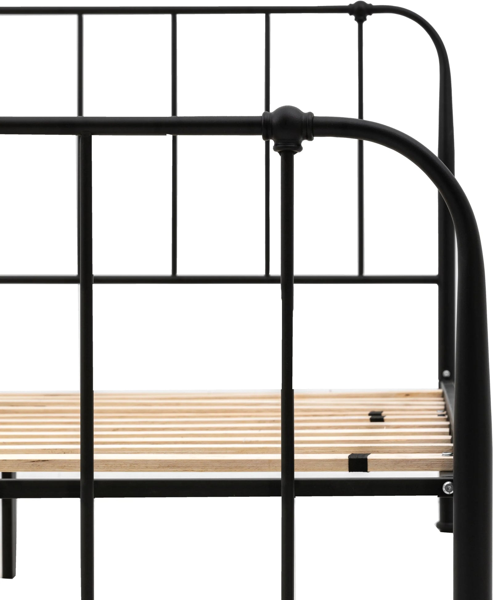 Lit king size Loughton en noir - 4