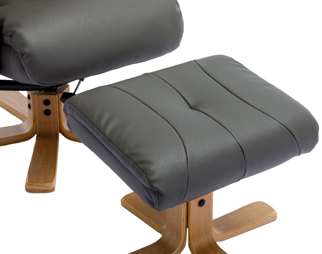 Chaise Dubai Swivel de en teinte Cinder - 5