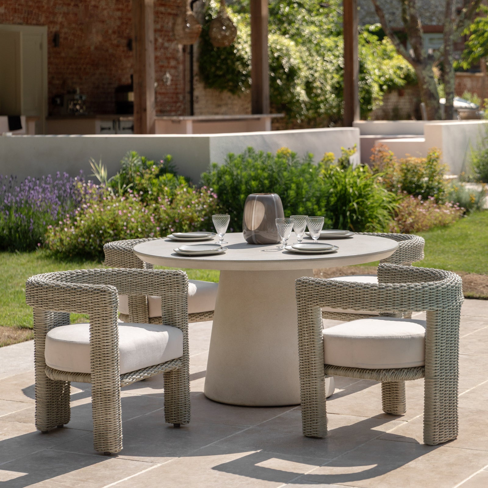 Chaises de repas Hvar Lot de 2 - 4