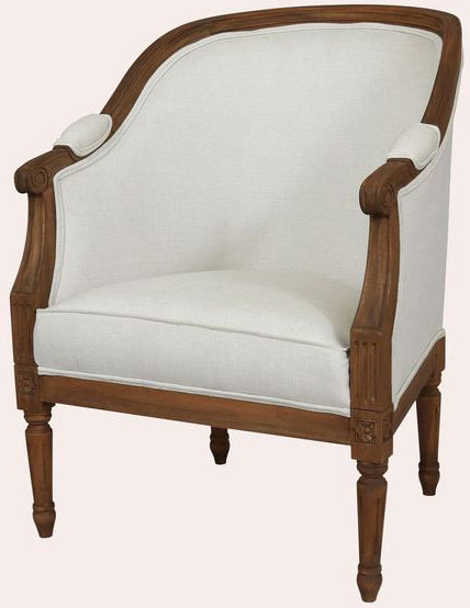 Chaise d'appoint Collection Montpellier en Noyer - 5