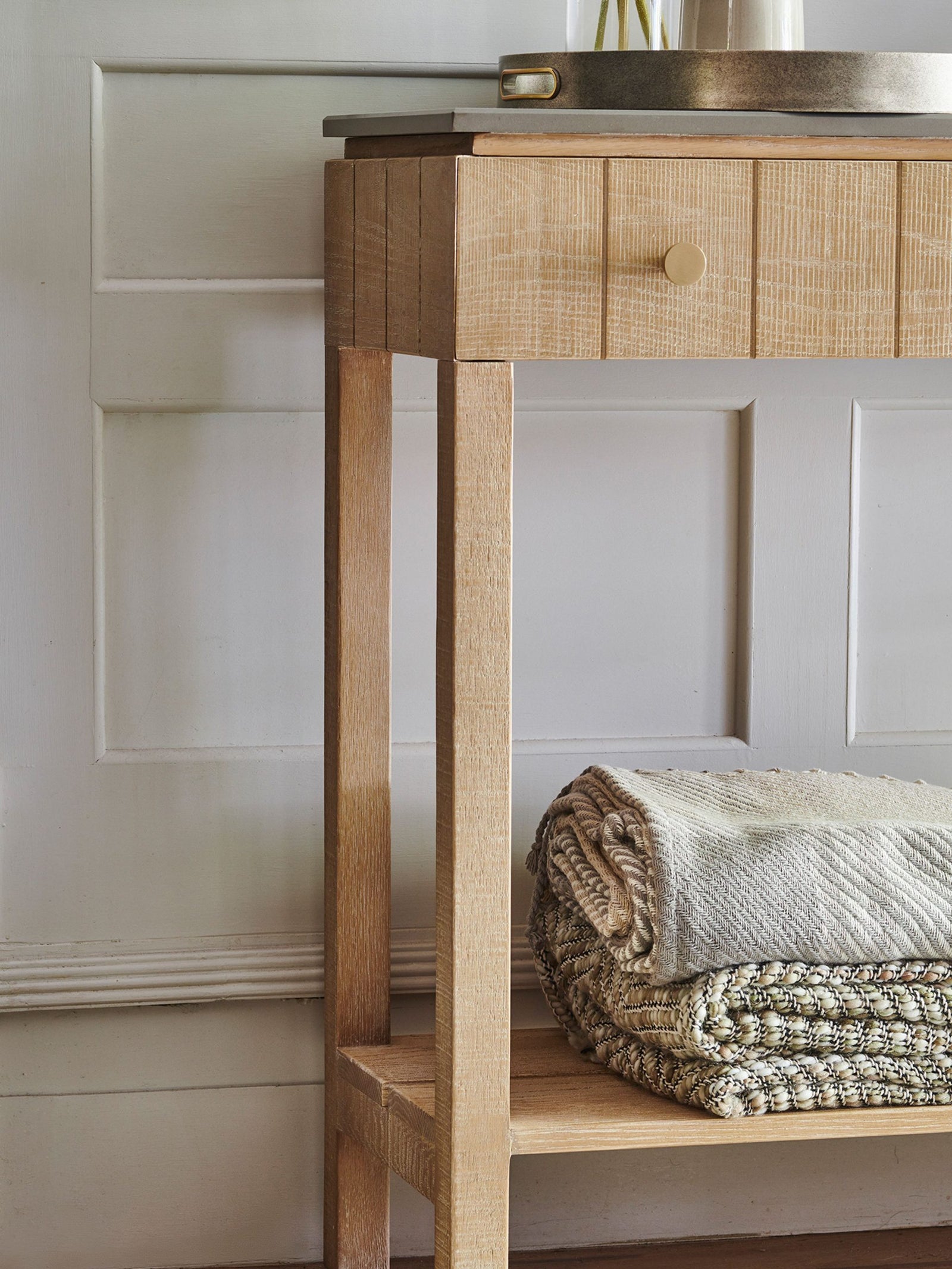 Braystone – Table Console 2 Tiroirs - 3