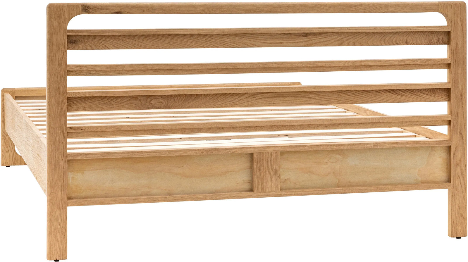 Craft Lit Double en Bois Naturel - 4