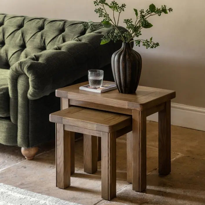 Hardwick Ensemble de 2 Tables Empilables