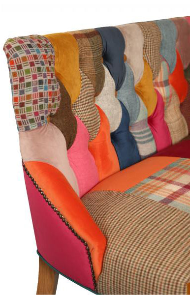 Banc Stanton 3 Places en Patchwork - 3