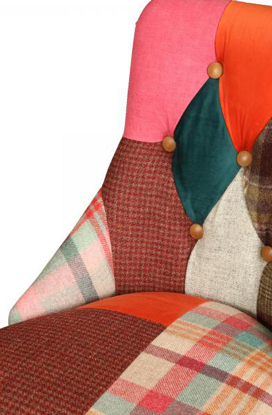 - Lot de 2 chaises Stanton en patchwork - 4