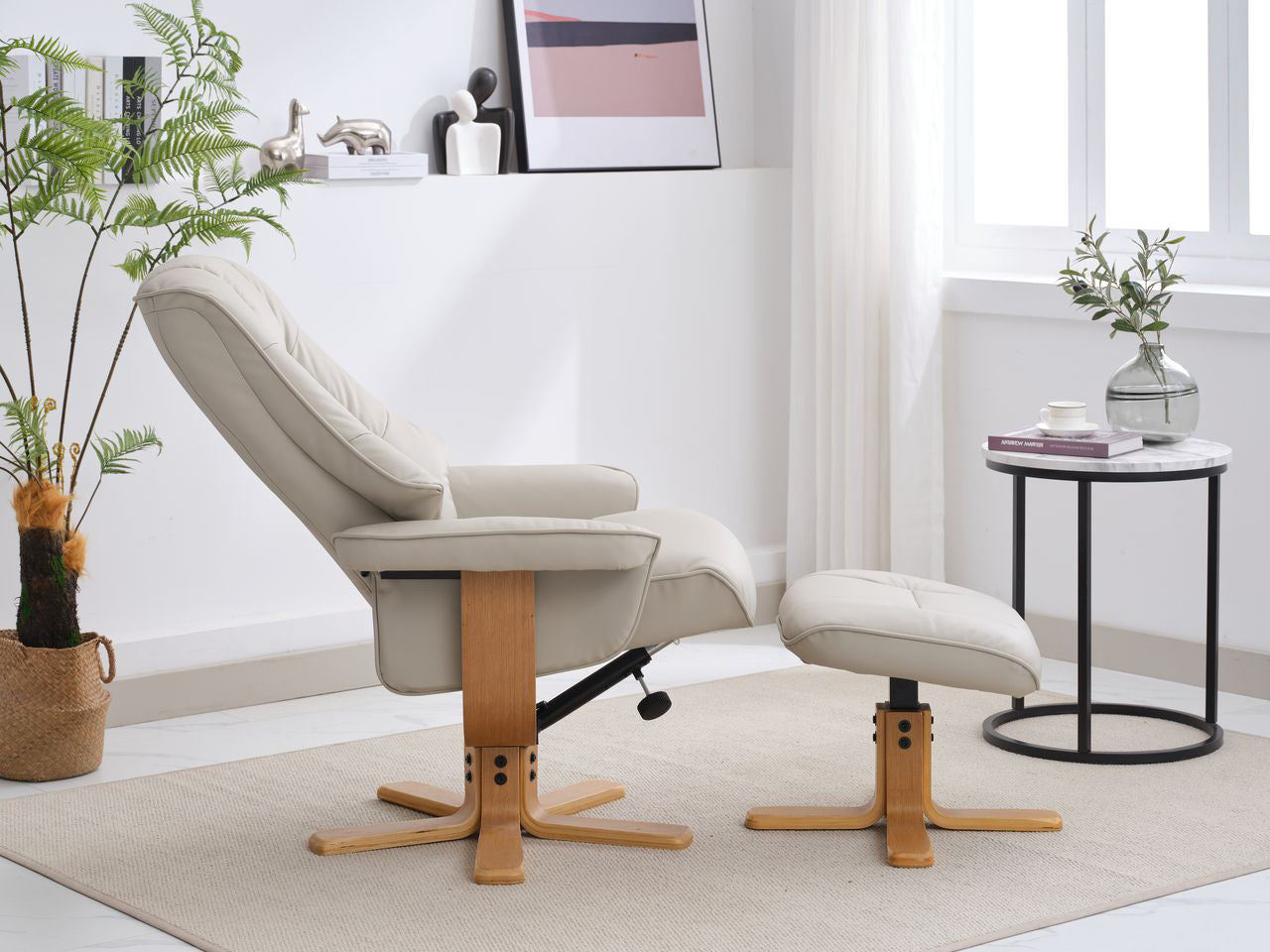Alliance Globale du Mobilier Chaise Sardaigne en Cuir de Champignon - 3
