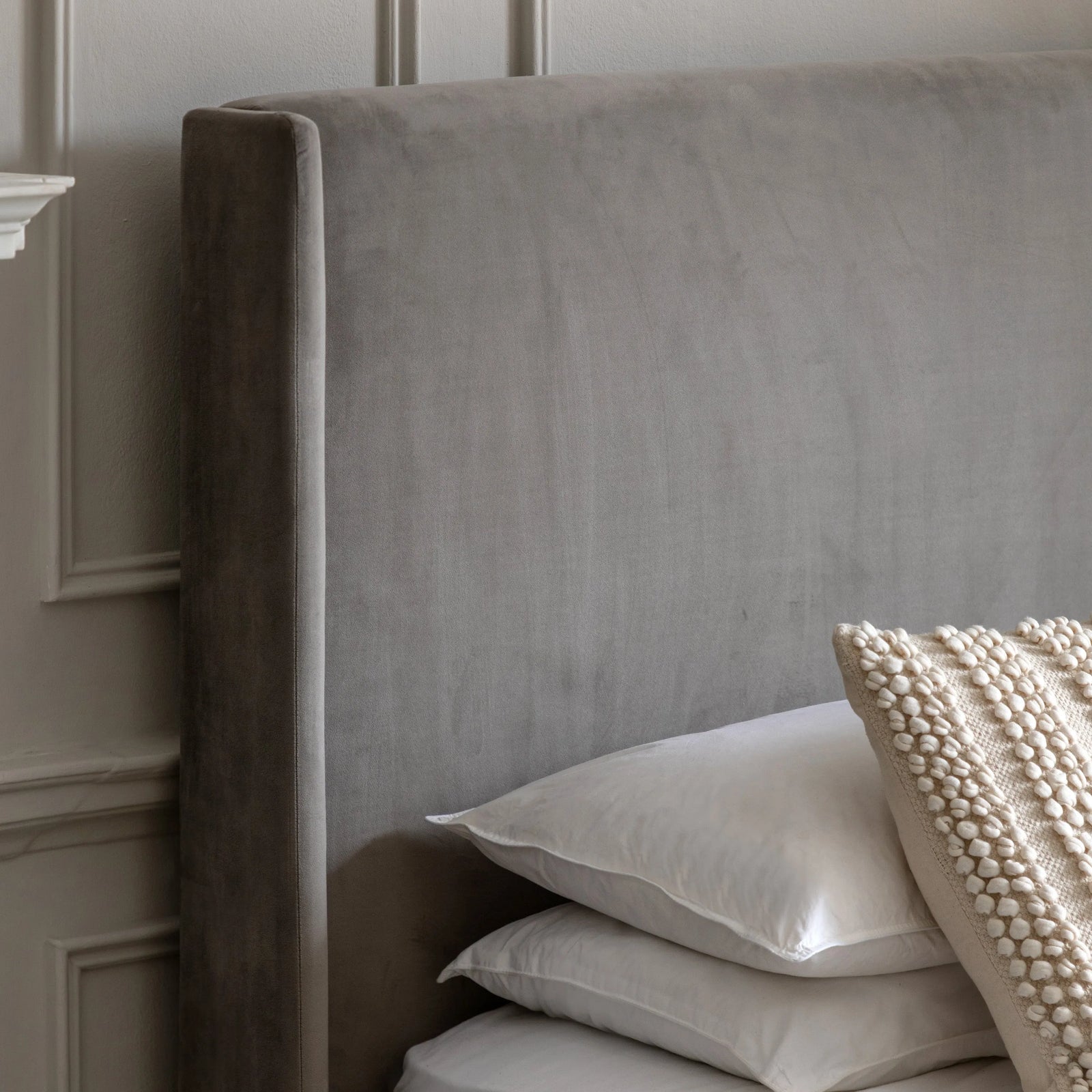 Halstead Kingsize Bed in Taupe - 4