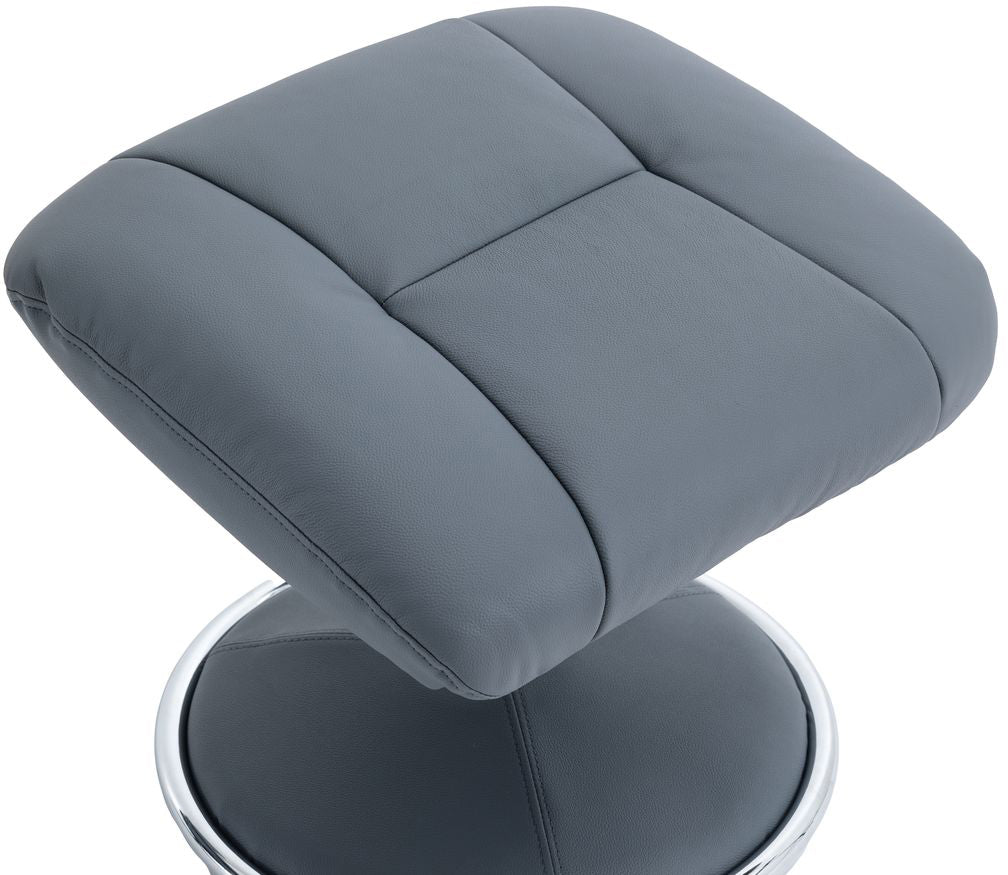 Chaise Denver de en bleu pétrole - 5