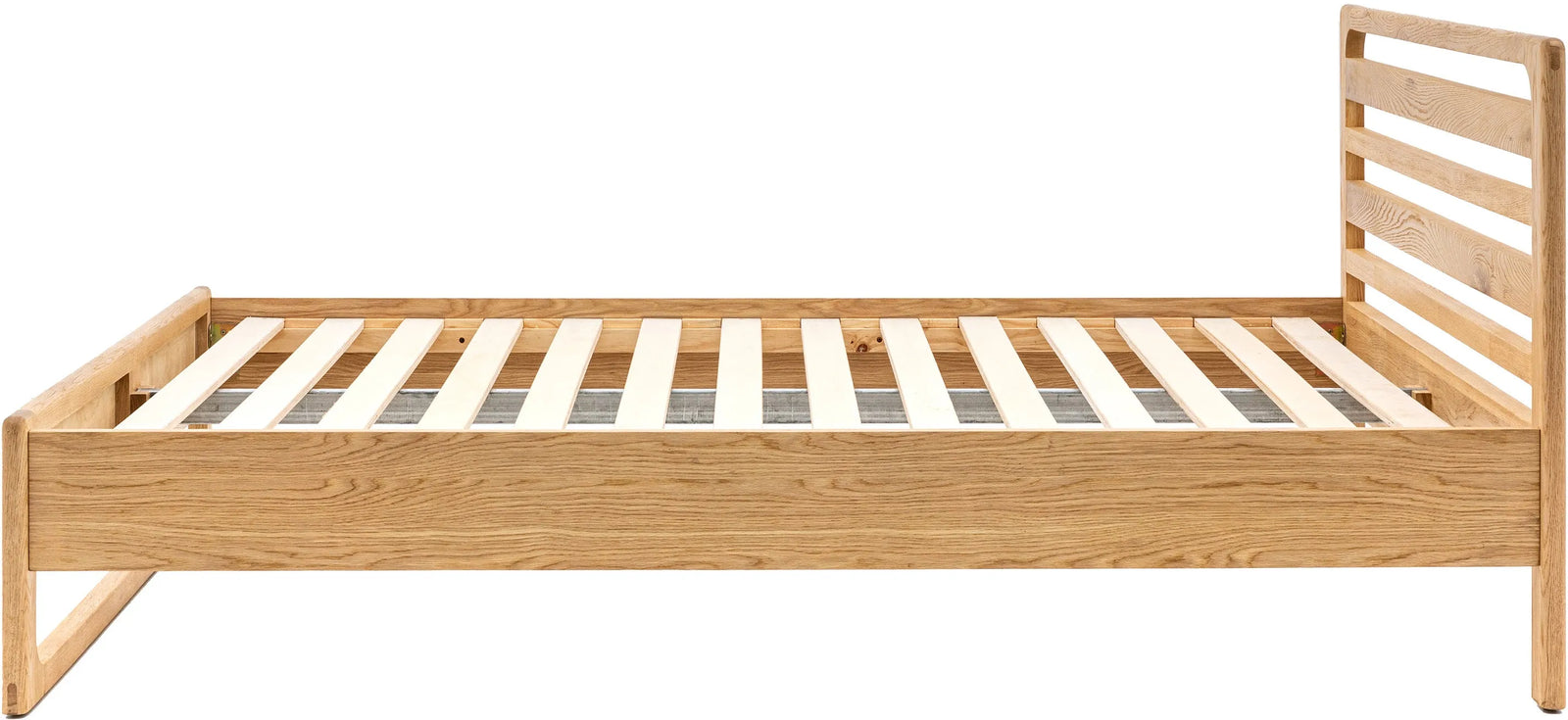 Craft Lit Double en Bois Naturel - 5