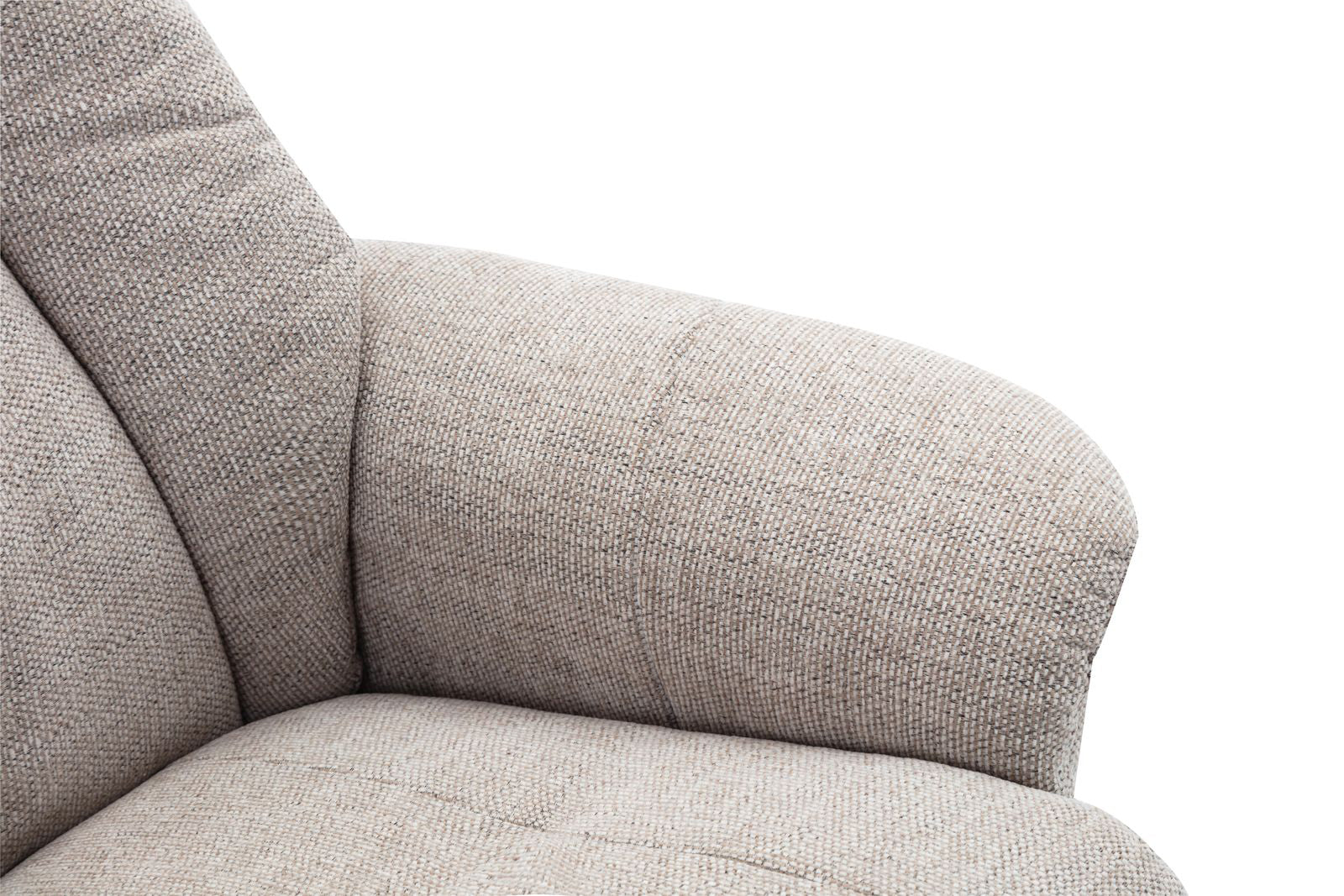 Fauteuil Hawaii Alliance Mondiale du Mobilier en Tissu Sable de Lille - 3