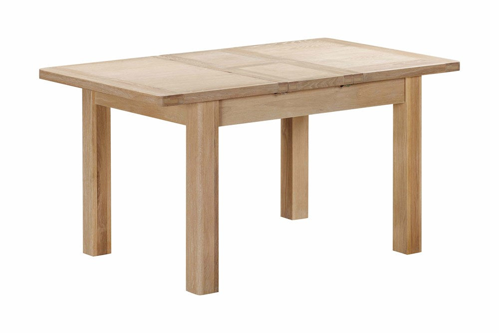 Table de repas extensible Papaya Foxington 120cm-153cm — Chêne naturel - 3