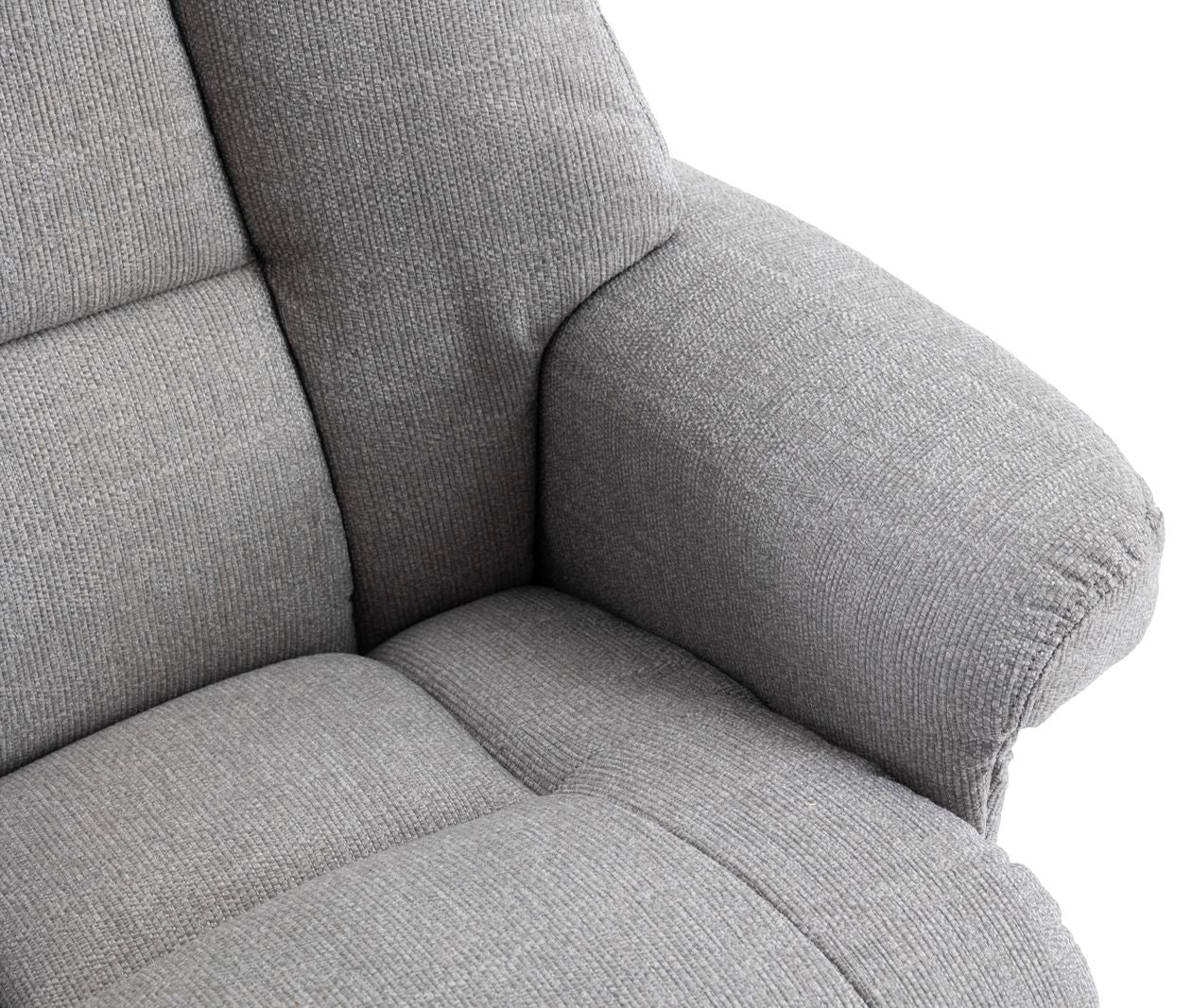 Alliance Internationale du Mobilier Fauteuil Recliner Pivotant Biarritz Lisbonne Argent - 5