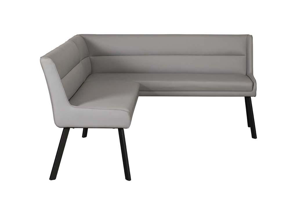 Banc d'angle Baker Laura Gauche en Gris - 4