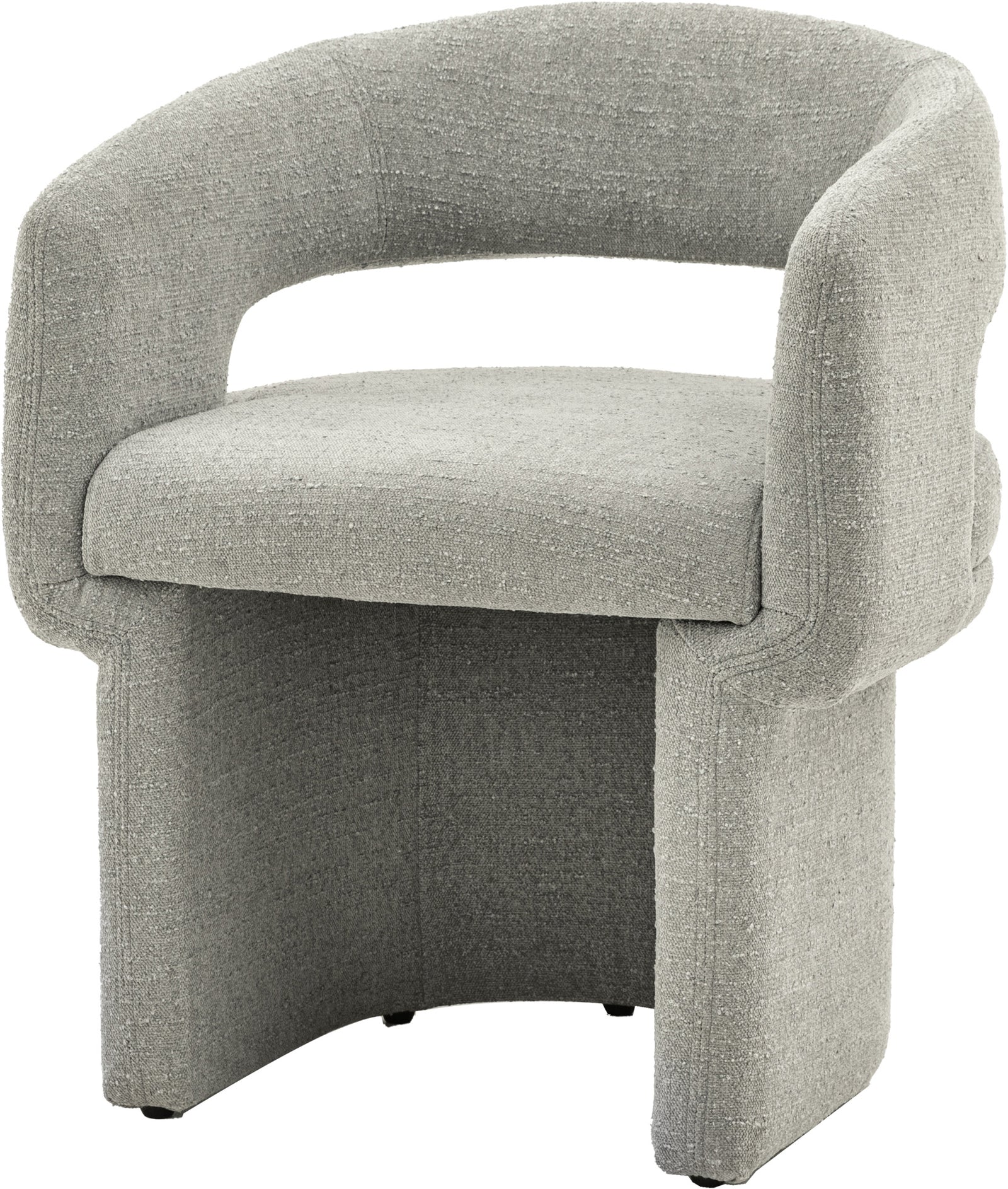 Galerie Directe Chaise de Salle à Manger Sloane en Gris - 4