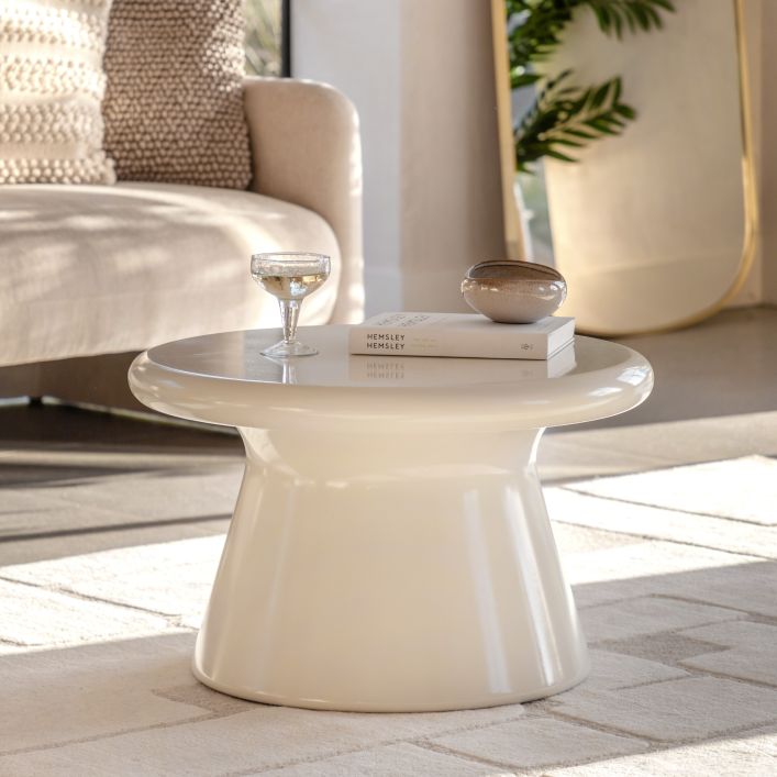 Pavia Coffee Table in Cream - 3