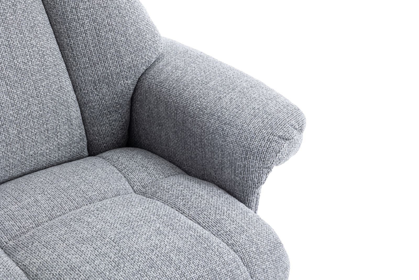 Fauteuil Denver en tissu Chacha Dove - 4