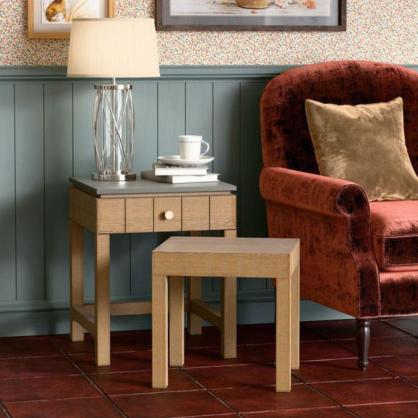 Braystone Ensemble de tables gigognes avec 1 tiroir