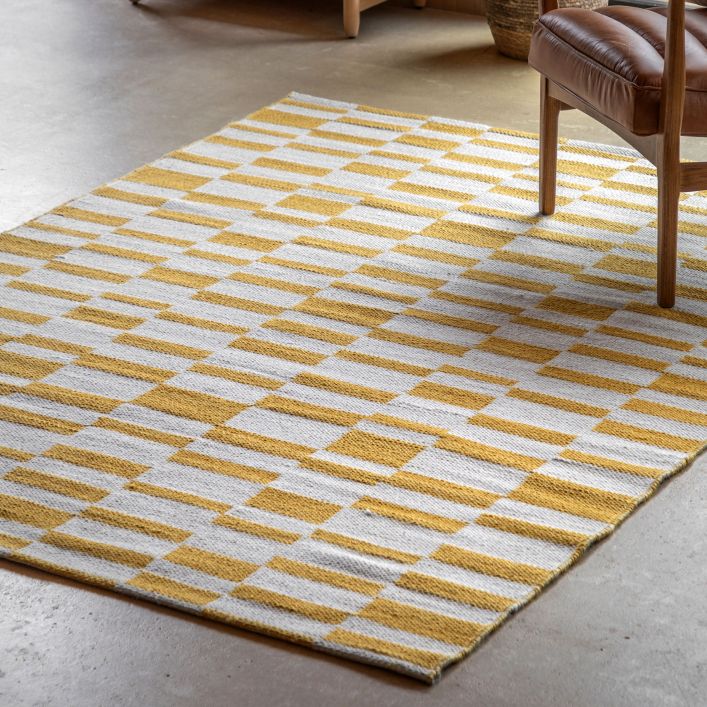 Tapis Kingston Jacquard Jaune 1600x2300mm