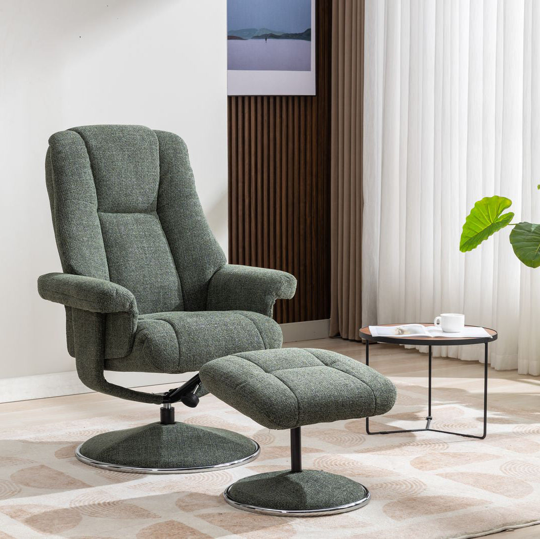 Chaise Denver en tissu Chacha Fern