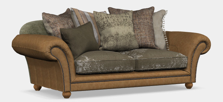 Montana Midi Sofa in Atacama Nutmeg Leather - 3