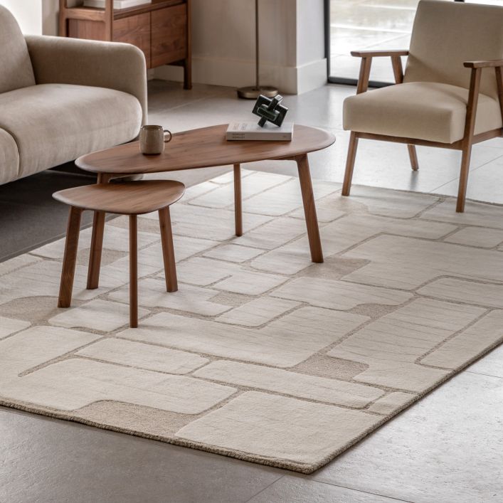 Montauk Tufted Graphic Rug 1600x2300mm