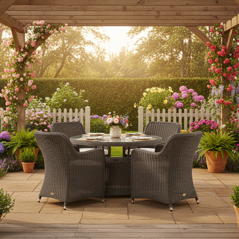 Collection Gallery Garden Ascot - Table à Dîner Ronde 4 Places