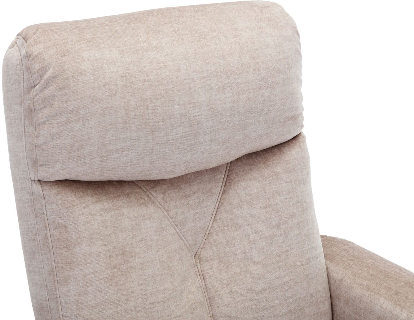 Fauteuil Paddington en tissu champagne - 5