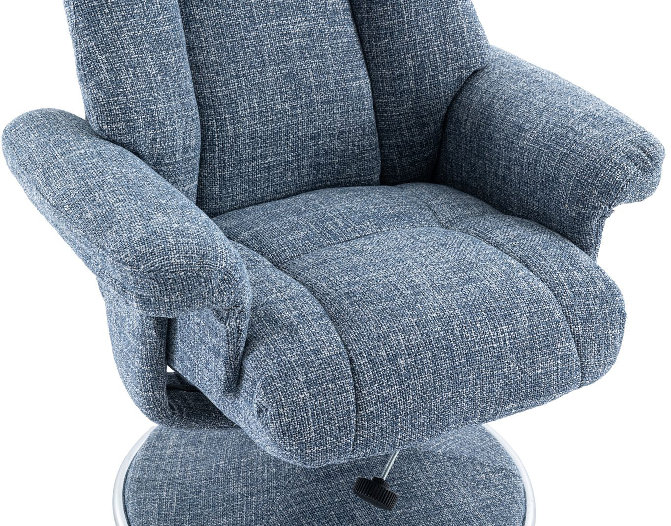 Denver Chair in Chacha Ocean Fabric - 3