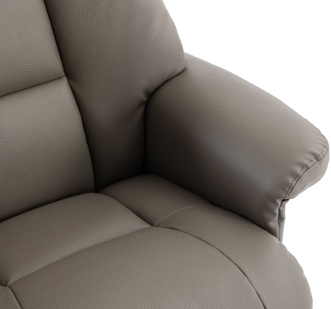 Fauteuil de Relaxation Pivotant Biarritz en Gris - 3