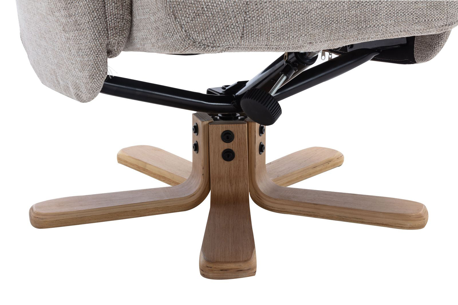 Fauteuil Hawaii Alliance Mondiale du Mobilier en Tissu Sable de Lille - 4