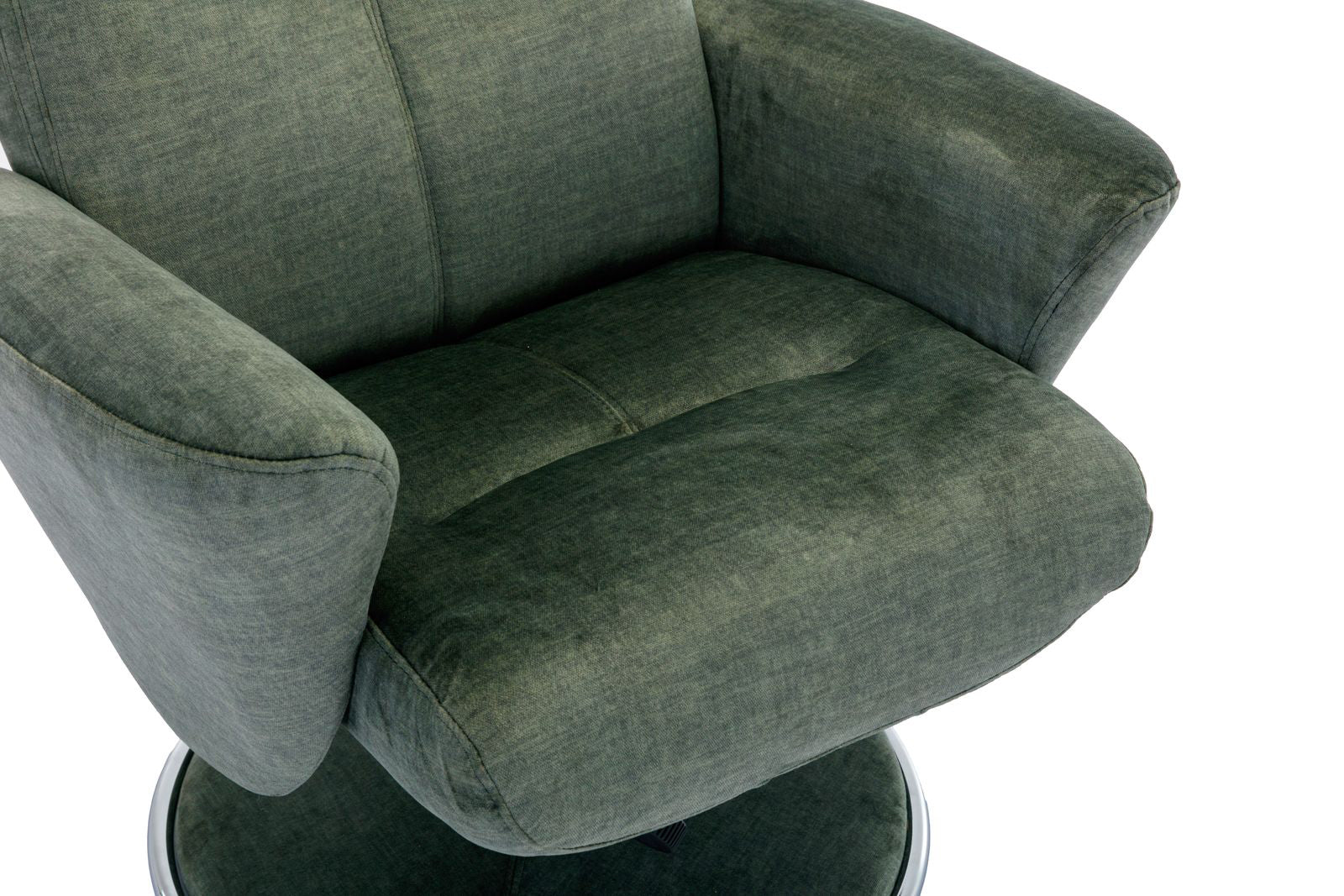 Fauteuil Paddington de en tissu vert mousse - 3