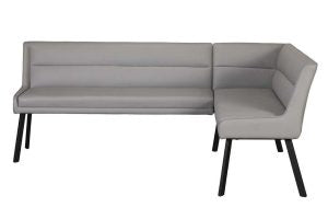 Banc d'angle Baker Laura Gauche en Gris - 3