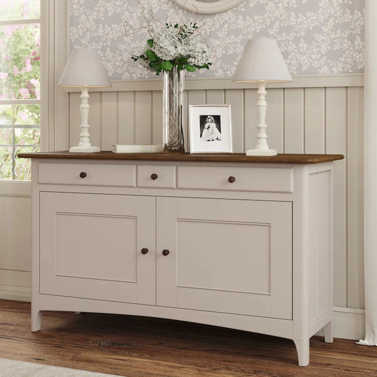 Hapton Buffet de Salon 2 Portes 3 Tiroirs