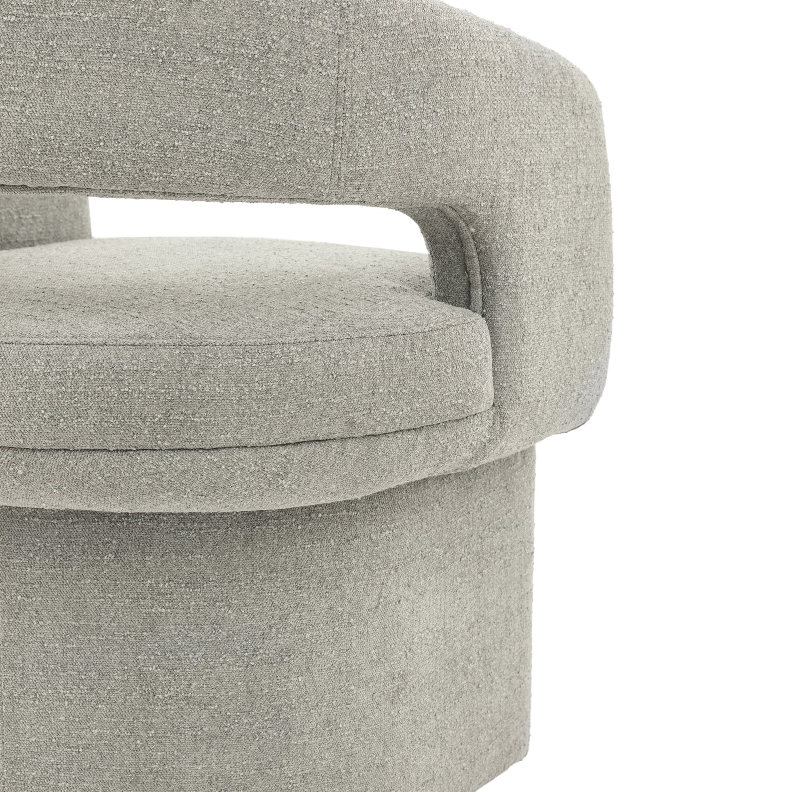 Galerie Directe Chaise de Salle à Manger Sloane en Gris - 7