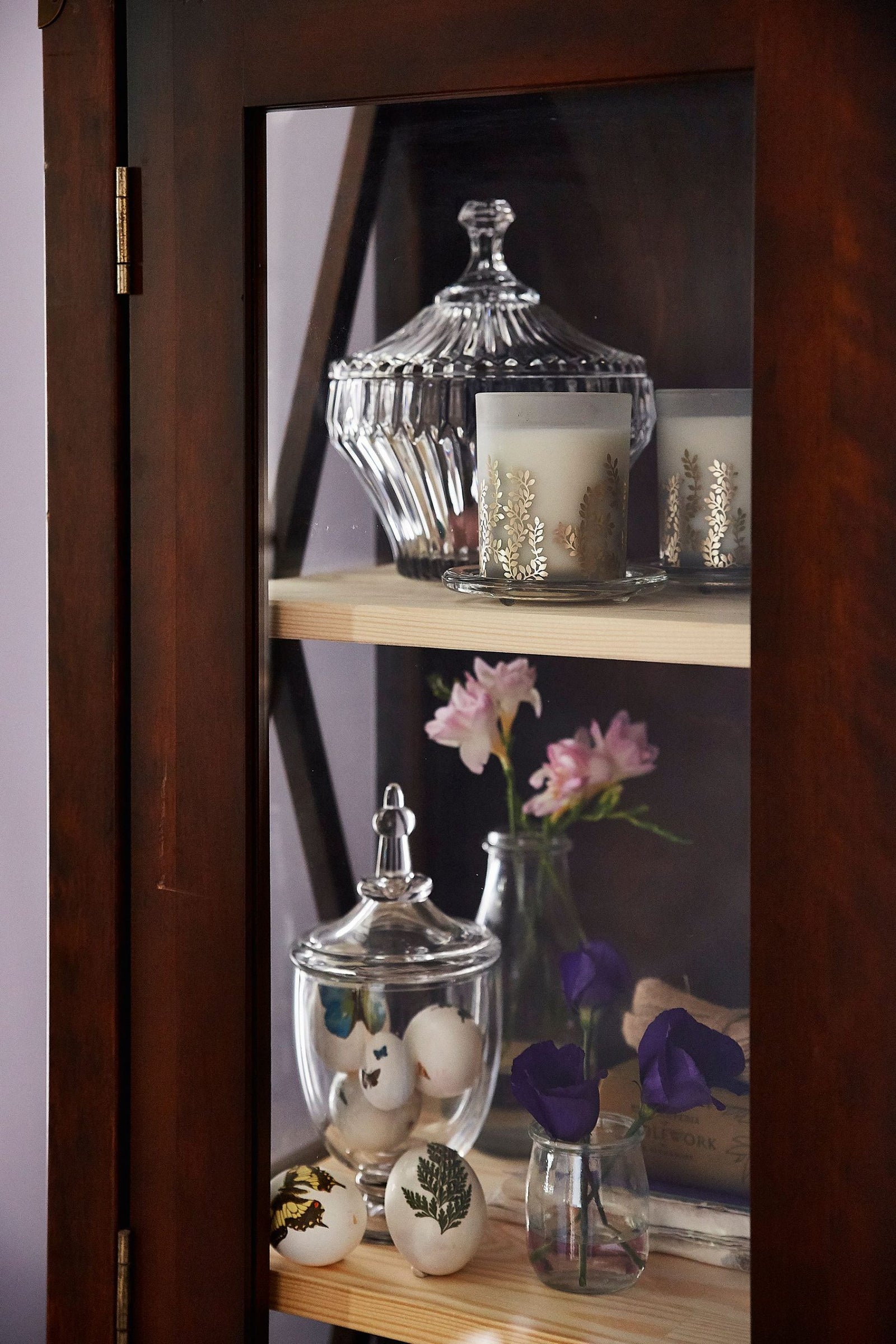 Balmoral Armoire à 2 Portes et 2 Tiroirs pour Présentation en Châtaignier - 3