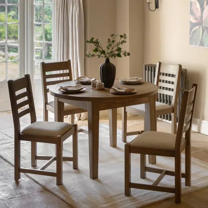 Hardwick Round Extending Dining Table