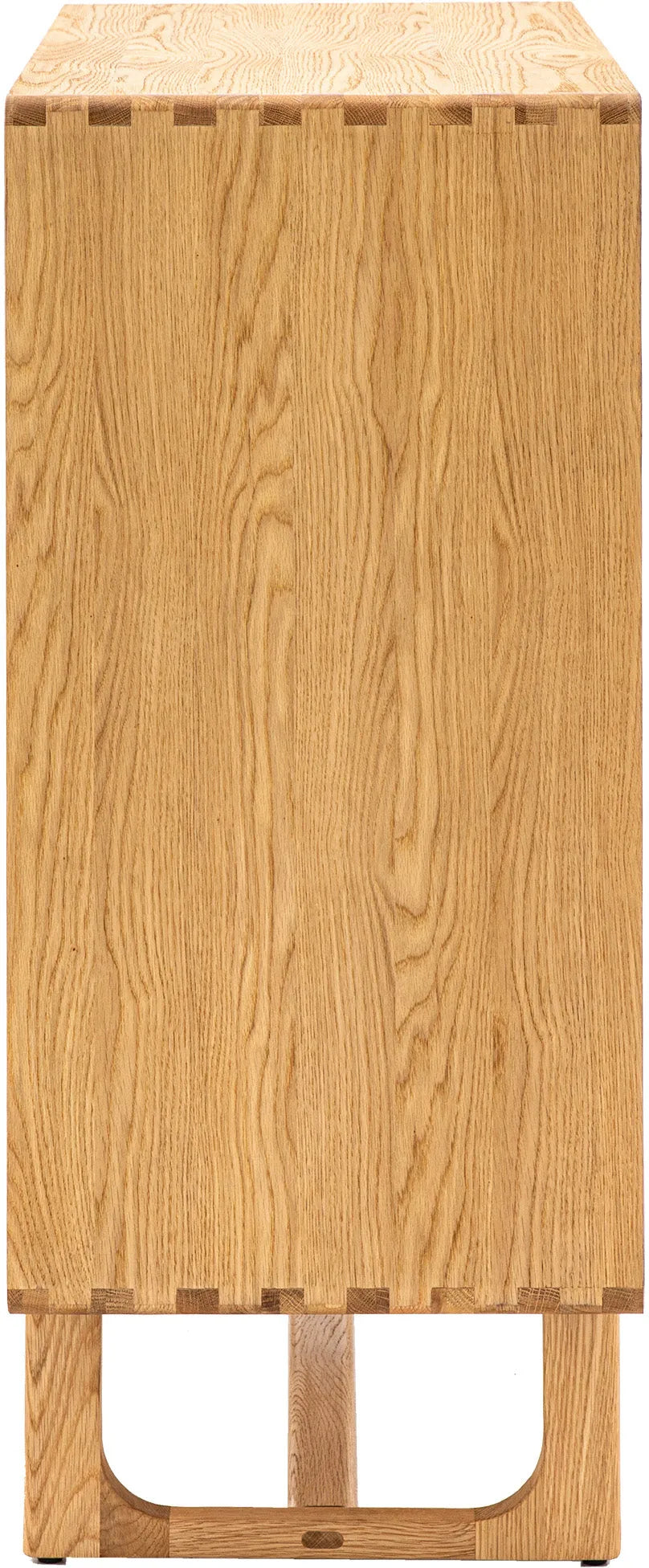 Galerie Direct Craft - Commode à 5 tiroirs en chêne massif avec finition naturelle - 7