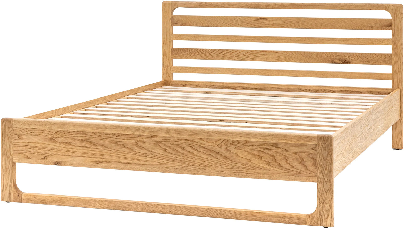 Craft Lit Double en Bois Naturel - 6