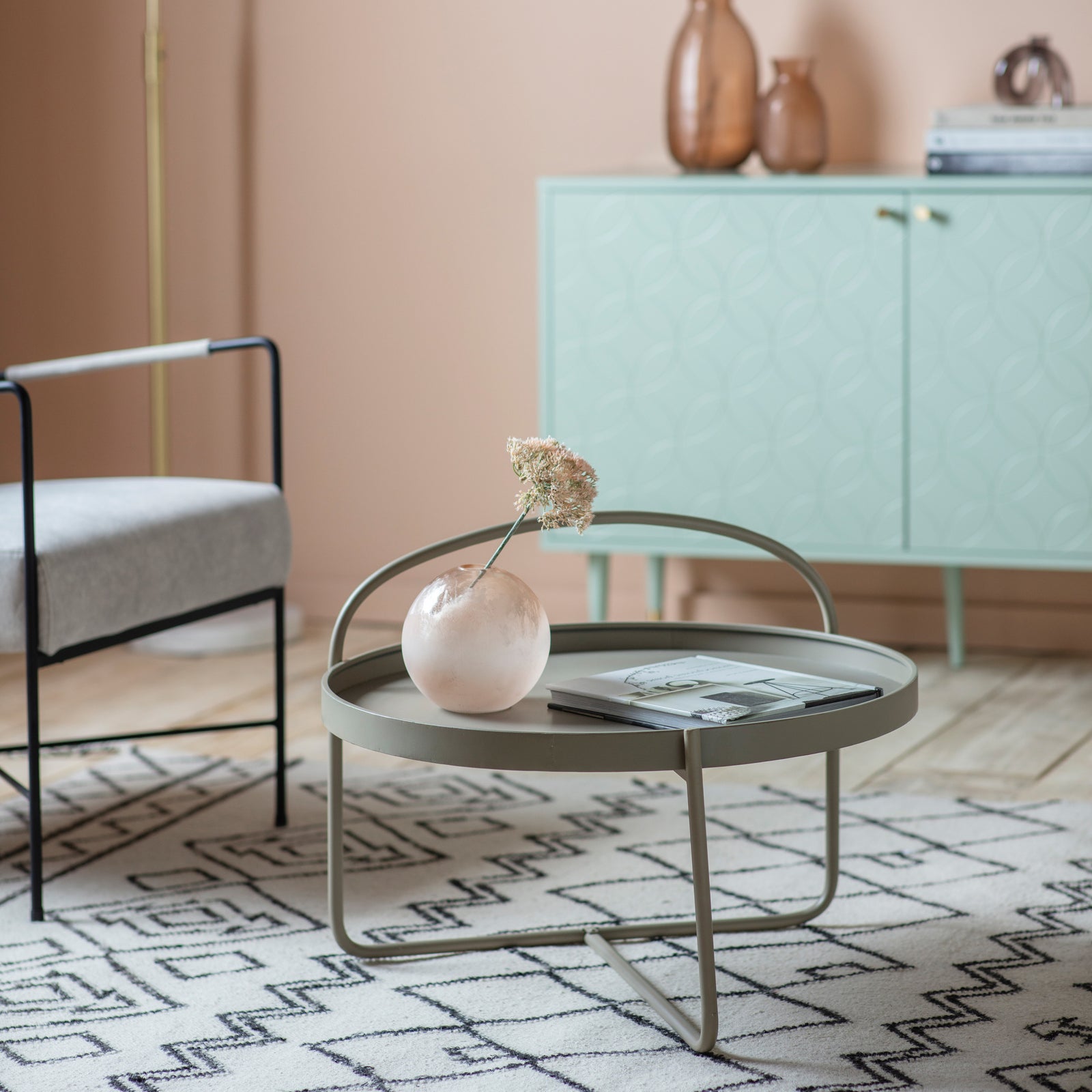 Table Basse Melbury de en Teinte Latte