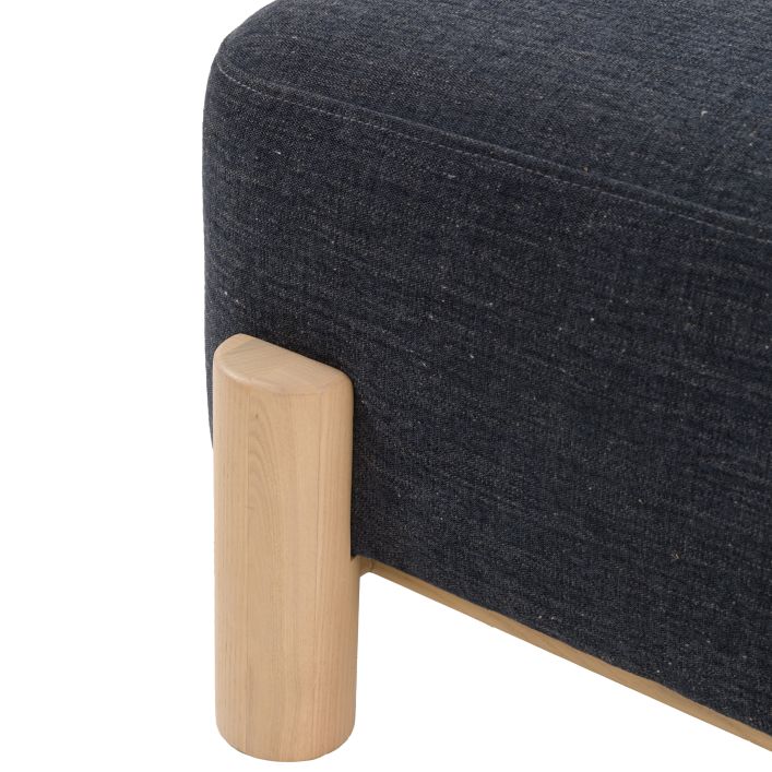 Husby Pouf en Willow Pacific - 3