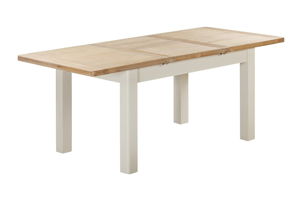Papaya Foxington Table de Salle à Manger Extensible Papillon 140 à 200 cm Finition OVP Peinte - 3