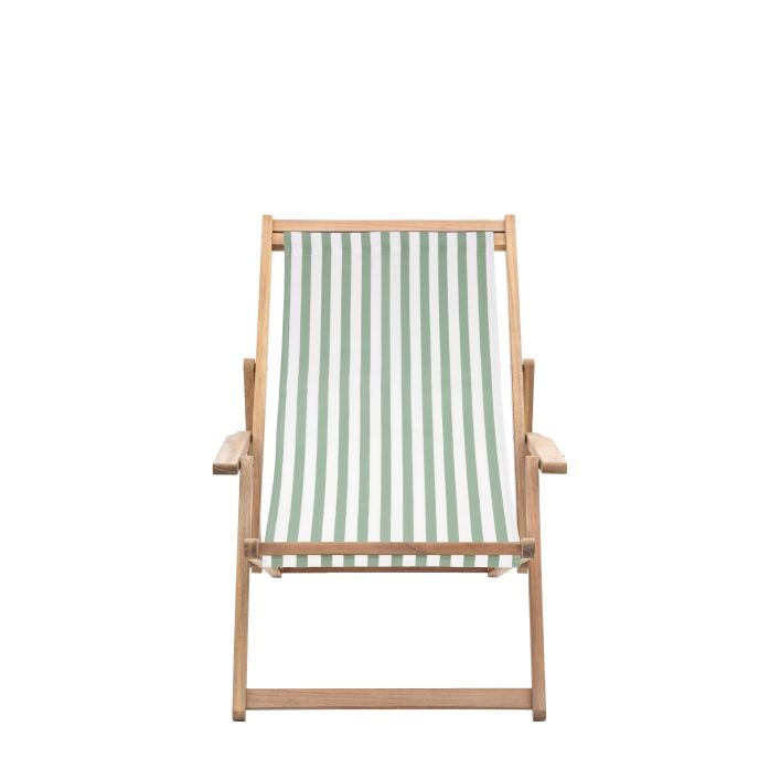 Chaise Longue Creta Gallery Garden en vert - 4