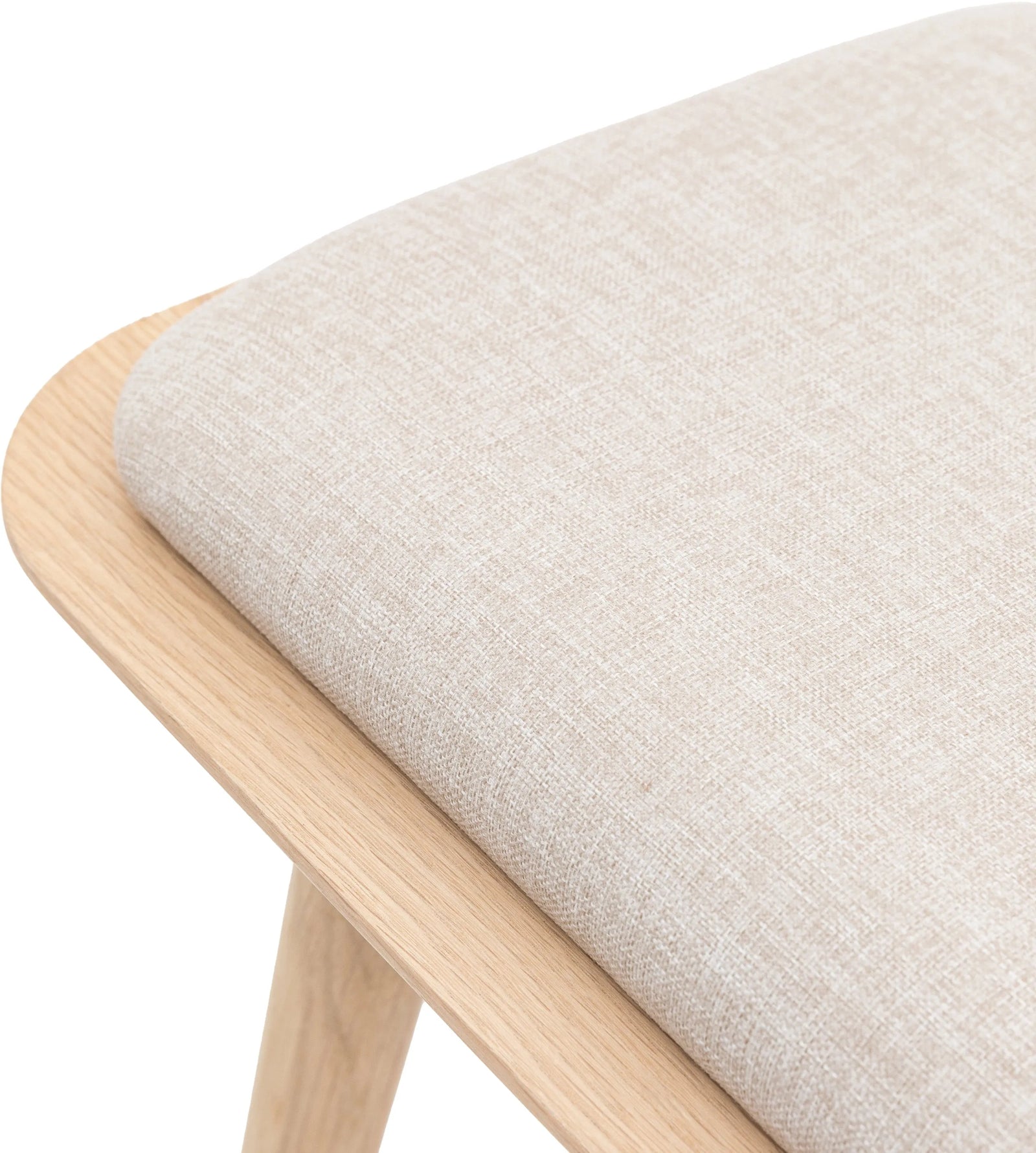 Tabouret Hatfield en finition naturelle - 4