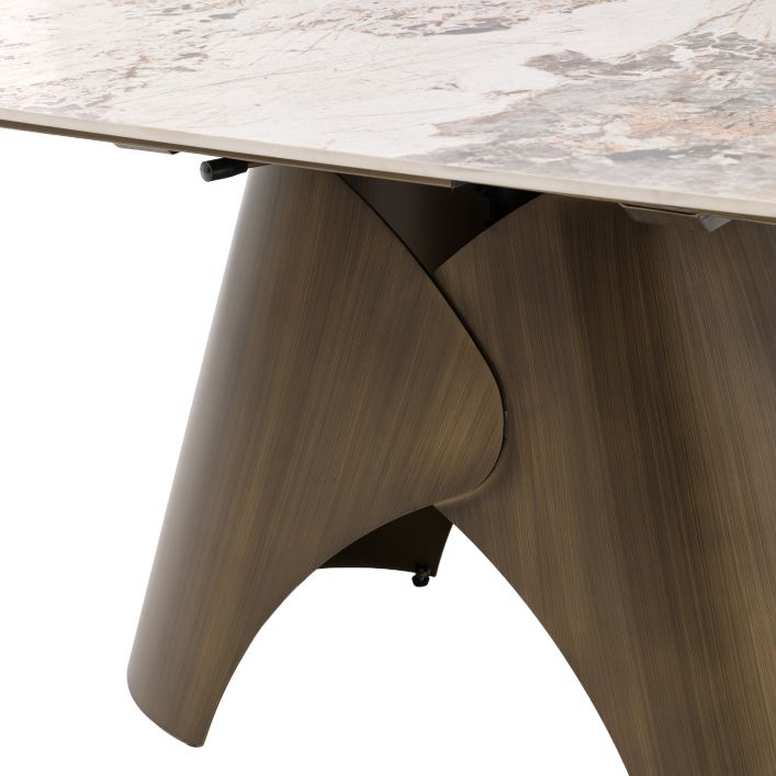 Table à manger Bresso - Bronze - 3