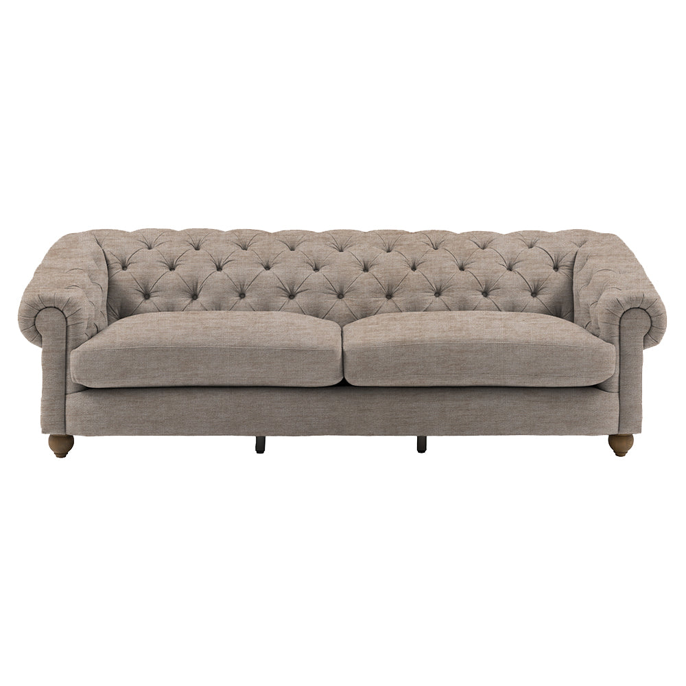 Canapé Chesterfield 4 places - 8